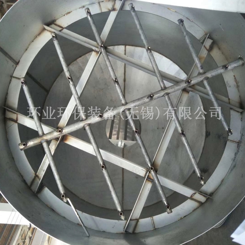 不銹鋼噴淋塔的內(nèi)部噴淋層如何安裝