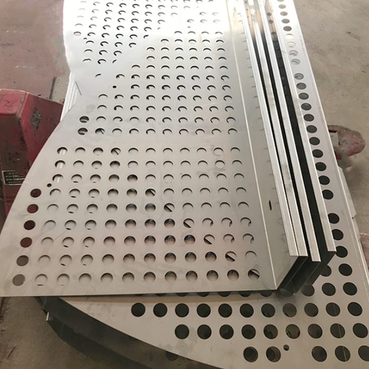 煙氣脫硫塔不銹鋼合金托盤的制作