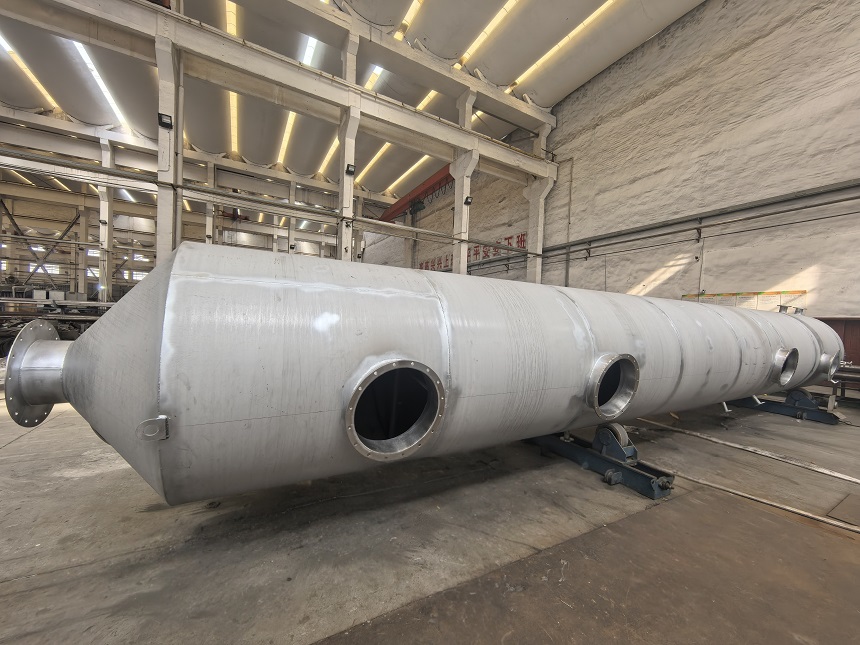 不銹鋼冷凝懸浮塔的工作原理